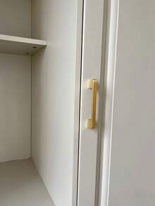 2 pièces Poignées dorées, Poignées de garde-robe premium, Poignées d'armoire de cuisine, Poignées de tiroir, Poignées de coiffeuse, Poignées en alliage d'aluminium, Accessoires de cuisine dorés, Convient pour les tiroirs, les armoires, les meubles de maison, les buffets et les enfilades, les placards, les tables de chevet, les bars, la décoration de la pièce - long terme - Voir 8