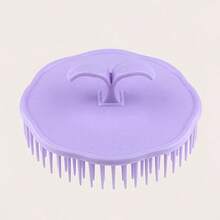 2pcs Scalp Massage Hair Brush | 8cm Wide Comb Surface Covers Large Area, Soft Silicone Wide Teeth Target Tangles, Circular Massage Structure Mimics Finger Pressure, Easy Lather Design Enhances Cleaning Efficiency, Fully Washable Without Residue, Material Balances Scalp Health And Sustainability - A - View 4