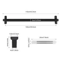 YUNRUX 2x Universal Roof Rack Crossbars 100cm Luggage Carrier Aluminum - A - 查看 5