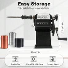 Dual Purpose Manual Coil Winding Machine Counter Wire Winding Tool 0-99999 - - Default - View 6
