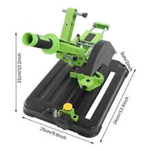 YUNRUX Angle Grinder Stand, Cutting Stand, Angle Grinders For Ø 100-125mm - 綠色 - 查看 2