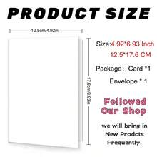 1pc Funny Gift - Elegant Wedding Congratulations Card For Nephew And His Bride, Perfect For Family Gift Giving On Their Special Wedding Day Celebration - Multicolor - View 3