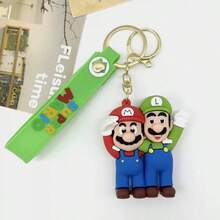 Pattern Stylish Key Ring Ornament Multifunctional Backpack Charm Daily Matching Fashion Present Accessories Random Style Delivery - Multicolor - View 7
