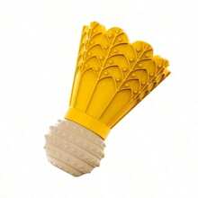 1pc Dog Chew Toy, Shuttlecock Shaped, Bite-Resistant, Suitable For Self-Entertainment And Relaxation, Inus Squeaky Toy Helps Clean Teeth, Suitable For Small To Medium Dogs - Yellow - View 11