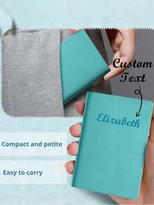 Customized Ultra Thick Soft Leather High Aesthetic Portable Mini Notebook ,Premium Eye Protection Paper,Office Style Mini Notebook, Suitable For Travel, Diary,Office, Work Records Or School, Back To School Stationery Supplies - Multicolor - View 3