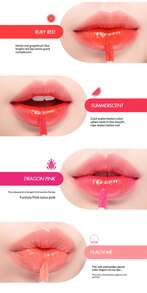 Rom&nd Juicy Lasting Tint 5.5g Glossy Moisturizing Lip Glaze, Long-Lasting Film-Forming, Vibrant Juicy Color, Korean-Style Nourishing Lip Makeup - 11 - View 6