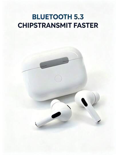 Wireless Earphones, Wireless Headset, Wireless Earbuds, TWS True Wireless Earphones, Bluetooth 5.3 Earphones, Sweatproof, Long Battery Life, Compatible With Apple And Android