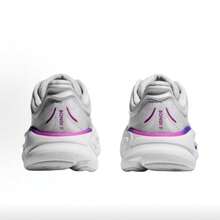 Hoka One One 春夏新款 Bondi 9 路跑鞋,透氣輕量舒適緩震防滑四季通用中性鞋 灰色 - 灰彩色 - 查看 12
