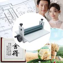 YUNRUX 14" Cold Laminator, Roll Laminator, 35cm Working Width, Manual Cold Laminator - White - View 11