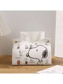 1 buah Kotak Tisu Snoopy Lucu, Tempat Tisu untuk Ruang Tamu dan Kamar Tidur, Kotak Tisu Penyimpanan Multifungsi, Hadiah Tahun Baru, Hadiah Hari Valentine, Hadiah Paskah [Model Acak] - MultiWarna - View 4