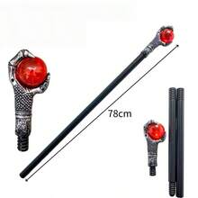 Halloween Performance Prop Stage Performance King Prince Scepter White Pearl Claw Queen Princess Cosplay Costume Accessory - Multicolor - View 9