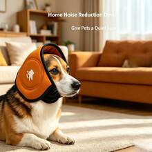 Adjustable Pet Ear Muffs, Soft Dog Headwear, Multi-Functional Ear Protection, Noise Reduction And Soothing, Outdoor And Daily Wear (1pc) - Grey - View 7