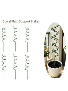 Rustproof Iron Trellis For Climbing Plants Green Plant Vine Support Stand For Potted Flowers Indoor Outdoor Balcony Garden Patio - Multicolor - View 6