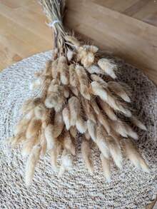 60/120/240Pcs, Bohemian Style Artificial Flowers - Rabbit Tail Pampas Grass - Multicolor, Dandelion Flower - Home, Wedding, Office, Cafe Decoration - Valentine's Day And Mother's Day Gift - Primary Color 1 - View 3