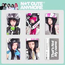 5pcs Ill-IT Card, Not Cute Anymore Photocard, K-Pop Fans Merch Goods, Wonhee, Iroha, Yunah, MOKA, Minju Card, Collectible Card, Can Be Stored In Card Holder, Wallet, Passport And Other Places, Travel Photo Check-In Card, Friend Gift, Birthday Gift - Multicolor - View 6