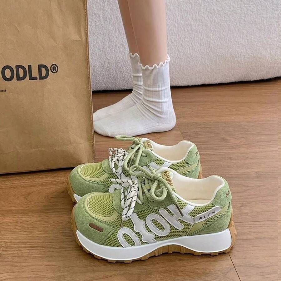 Women Casual Shoes - Green - View 1
