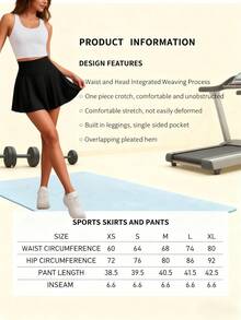 OKP 3 Pack Gym Clothes Women Athletic Mini Skirts, Elastic Waist Casual Sport Skorts, Summer Outdoor Workout Short Bottoms - 混合 - 查看 8