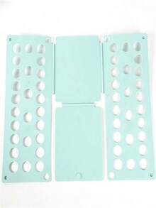 1 Adjustable Plastic Clothes Folding Board - A Simple And Quick Multi-Hole Clothes Folding Organizer, Suitable For Home Storage, And Also As A Gift For Back-To-School Season, Halloween, Christmas, And Other Holidays. - View 12