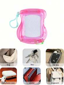 6/12/20pcs Mini Magnetic Drawing Board, Backpack/Keychain Notebook, Erasable Doodle Sketch Board, Birthday Party Favor/Gift Bag Filler, Back To School, Valentine's Day, Wedding, Birthday Gift [Random Color And Style] - Multicolor - View 6