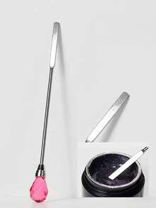 1PC Nail Art Mixing Stick Stirring Rod Powder Scoop Bubble Needle Nail Art Mixing And Coloring Tool Set - Multicolor - View 8