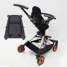 1pc Stroller Storage Bag Organizer Accessory, Large Capacity Hanging Storage Pouch For Baby Stroller, Doesn't Affect Folding, Essential For Baby Travel - Multicolor - View 5
