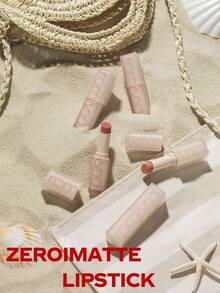Rom&nd ZERO MATTE 霧面唇膏 05 EVENING，絲絨霧面質地，輕盈不乾澀，柔焦霧面妝效，模糊唇妝效果，日常霧面妝容，專業彩妝，特殊場合，韓系彩妝，韓國化妝品，3g/0.11oz - # 05 - 查看 12