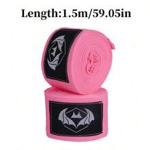 1 Pair Elastic Boxing Hand Wraps, Muay Thai Fighting Combat Sanda Sports Protective Gear, Breathable And Sweat-Absorbing, Suitable For Boxing Sports, Boxing Training, Multiple Colors Available, Personalized Boxing Hand Wraps - Multicolor - View 14