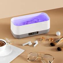 USB Ultra Jewelry Cleaner, High Frequency Vibration Machine For Glasses Rings Watches, Portable Denture Retainer Cleaner, Multi-Purpose Home  Washer - A - View 1