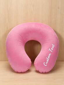 Customizable Personalized U-Shaped Travel Pillow - Ergonomic Neck Support Cushion, Suitable For Portable Use In Airplane, Car, Office And Home - Multicolor - View 9