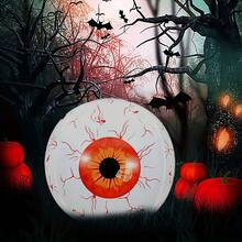 3 Packs 3D 4D Eyeball Eyeglobe Balloons For Halloween Decoration, Spooky Atmosphere, Yard And Home Decor, Foil Balloons - Eyeball Balloon - View 2
