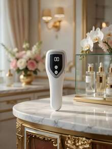 USB充電式UV LED美甲燈 手持迷你美甲燈 5顆LED燈珠 快速乾燥凝膠指甲油 附LED顯示螢幕與計時器 快速固化凝膠指甲油 指甲油 膠水與照片 DIY美甲工具 美甲用品 - 星星 - 查看 9