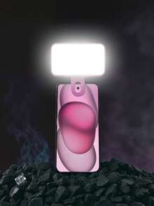 Portable Selfie Fill Light Video Conference Light, With Phone Clip, Clip-On LED Light, Suitable For Video Conferencing, 3 Lighting Modes, Rechargeable, Portable, Suitable For Laptop/Phone/Tablet/Zoom Call/Makeup - Multicolor - View 15