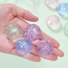 1 Set 4 Stücke, Dumpling Squishy Spielzeug, Stressabbau Drückspielzeug, Drückspielzeug, Teenager und Erwachsene Drückspielzeug zur Linderung schlechter Stimmung, Glitzer Dumpling Squishy Box, Maltose Dumpling Zugspielzeug, lustiges Entlastungsspielzeug (Teenager und Erwachsene Artikel) - Verschiedenfarbig - Übersicht 8