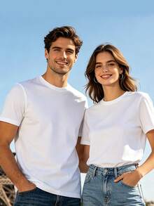 HELLO KITTY AND FRIENDS | Couple's T-Shirt With My Melody And Heart Wand Print,  Sanrio Matching Look For Couples - 白色 - 查看 2