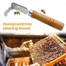 不鏽鋼養蜂工具 7合1 拇指刮刀、半紅平面葉片撬棒蜂蜜切割器,方便、實用、耐用 - 多色的 - 查看 3