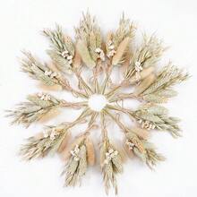 迷你人造花束 波希米亞風婚禮裝飾 男士胸花 桌上中心裝飾 蘆葦草 生日蛋糕裝飾 - HS999 - 查看 7