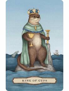 Tarot Of Woodland Wardens Deck, 52-Card Whimsical Forest Animal Tarot Cards With Guidebook, Nature Themed Divination Set VQJD - Default - View 10