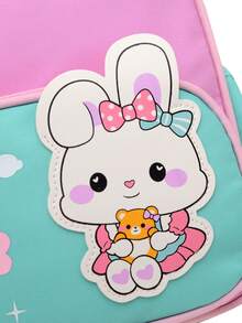 Unisex New Rabbit Backpack, Lightweight And Comfortable, Suitable For Casual Travel And School Use - Green - View 6