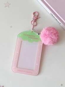 Minimalist Design Cute Cartoon Strawberry 3 Inch Card Holder, K-Pop Fan Hard Card Case, Bus Card Wallet, Student, Office And Daily Decorative Card Holder - Multiple Styles - View 12