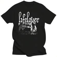 Lifelover Premium Black T-Shirt - 黑色 - 查看 1