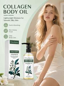 100ml Collagen Body Oil, Gentle Skin-Friendly Moisturizing Refreshing Non-Greasy Daily Skin Care Oil - Multi Scents - View 1