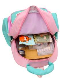 Unisex New Rabbit Backpack, Lightweight And Comfortable, Suitable For Casual Travel And School Use - Green - View 10