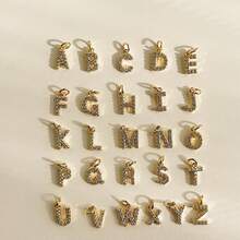Customized Name Necklace | Letter Pendant | Personalized Gift For Her | Exquisite Gold Jewelry - Multicolor 2 - View 8