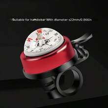 TOSUOD Aluminum Rotating Bike Bell For Mountain Bicycles. Durable Alloy Construction, Easy Twist Operation With Loud Clear Chime, Practical Accessory For Daily Commuting And Off-Road Cycling. - Multicolor - View 14