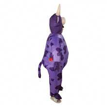 Adult Colored Cow 3D Inflatable Suit, Full Body Cartoon Doll Set, Halloween Party, Annual Party, Funny Cosplay Performance Costumes - Multicolor - View 3