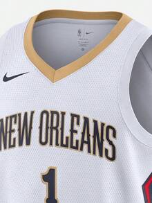 Nike 正品 2023 春季紐奧良鵜鶘隊男款運動球衣 DN2086-100 - DN2086-100 - 查看 4