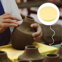 陶瓷圓形海綿墊 30/35/45cm，用於吸水清潔 DIY 陶瓷盤，快速成型支撐陶瓷工具 - 彩色 - 查看 4