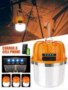 1PC LED Rechargeable Camping Light Ultra Long Lasting Super Bright Emergency Lamp For Tent Camping Household Use - A - View 3