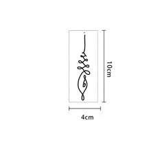 1pc Waterproof Anti-Rub PVC Realistic Tattoo Sticker With Small Fish Pattern, Suitable For Daily Use - Grey - View 5