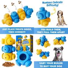 Dog Toys Dog Puzzle Toys For Smart Dogs, Interactive, Boredom Busters, Mentally Stimulating, Cognitive Dog Games, Hard Puzzle, Difficult Toys To Keep Them Busy, Puppy Puzzle Toys, Small, Medium, Large Breeds Dog Toys - 4 Pieces - View 7